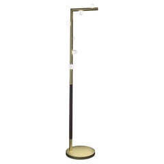 Demetra Brushed Brass Floor Lamp by Alabastro Italiano