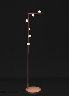 Demetra Copper Floor Lamp by Alabastro Italiano