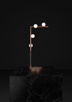 Demetra Copper Table Lamp by Alabastro Italiano