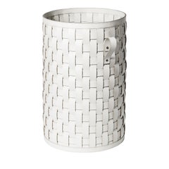 Demetra Cream Round Tall Basket