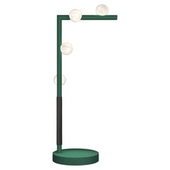 Demetra Freedom Green Metall-Tischlampe aus Metall von Alabastro Italiano