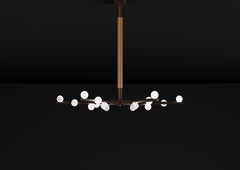 Lampadario Demetra Ruggine Of Florence di Alabastro Italiano