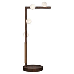 Lámpara de mesa de metal Demetra Ruggine de Florencia by Alabastro Italiano