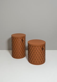 Demetra Tall Round Laundry Basket