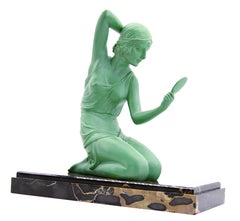 Statue en étain "Coquetterie" de Demetre Chiparus:: années 1920