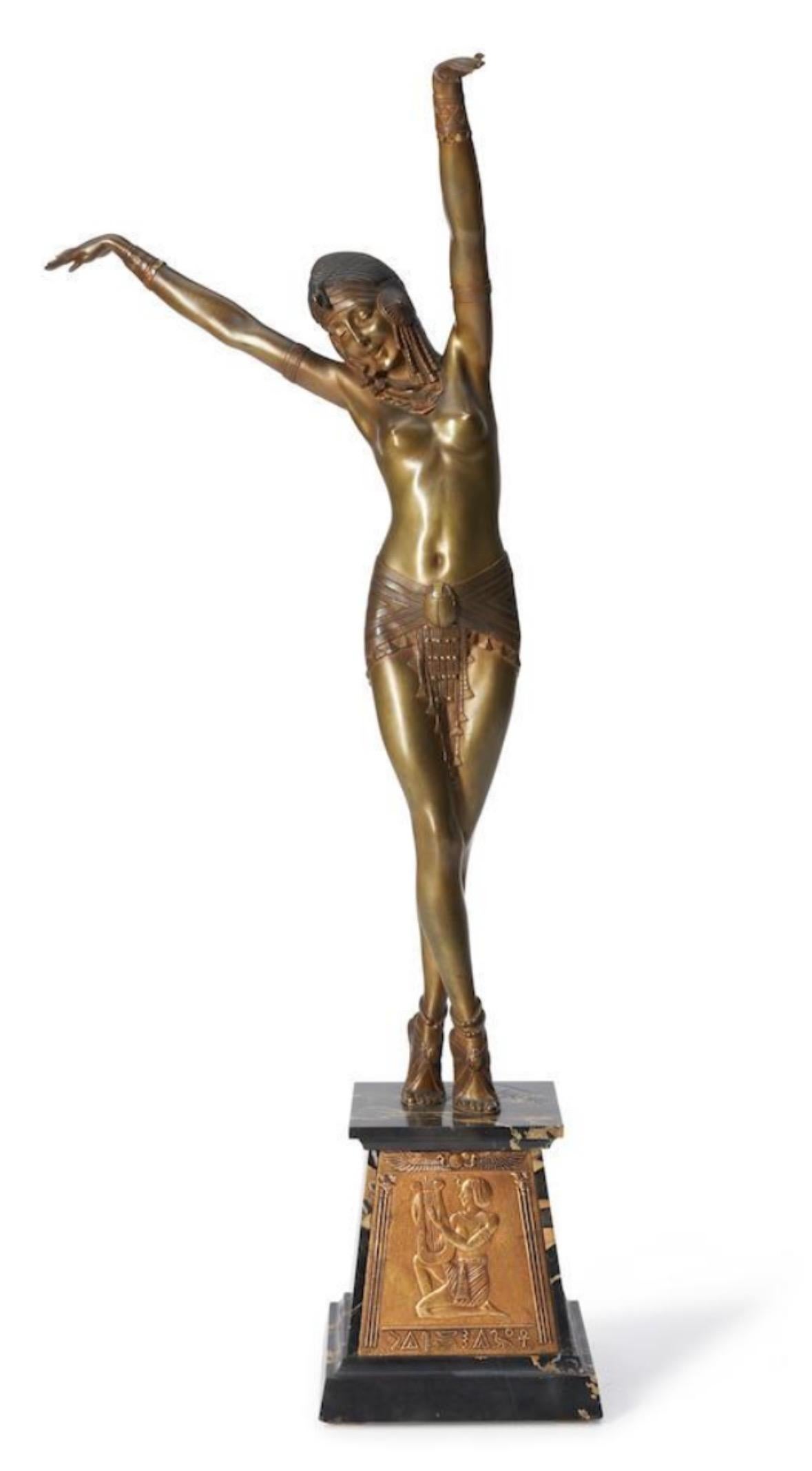 Demetre Chiparus Egyptian Dancer For Sale 1