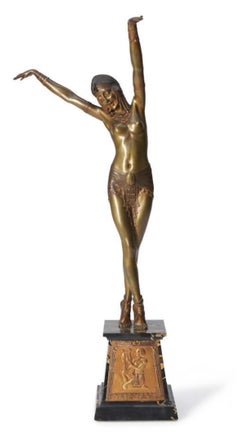 Demetre Chiparus Bailarín egipcio