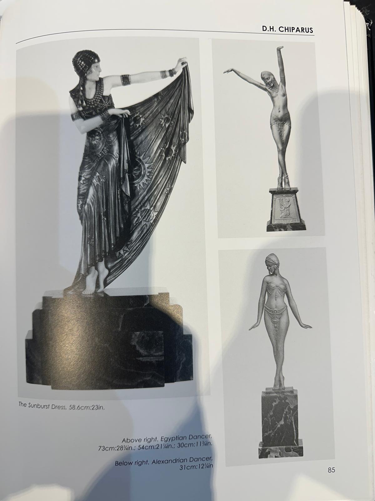 Demetre Chiparus Egyptian Dancer For Sale 5