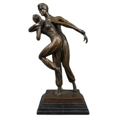 Demetre Haralamb Chiparus (1886 - 1947), Art Deco Dancers, Bronze Figures