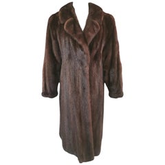 Unused Demi Buff Mink Fur Coat (Size 12-14/L)