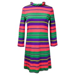 Demi Couture Mini dress in jersey by Pierre Cardin Circa 1970