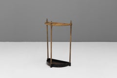 Demi-Lune Brass Stick Stand