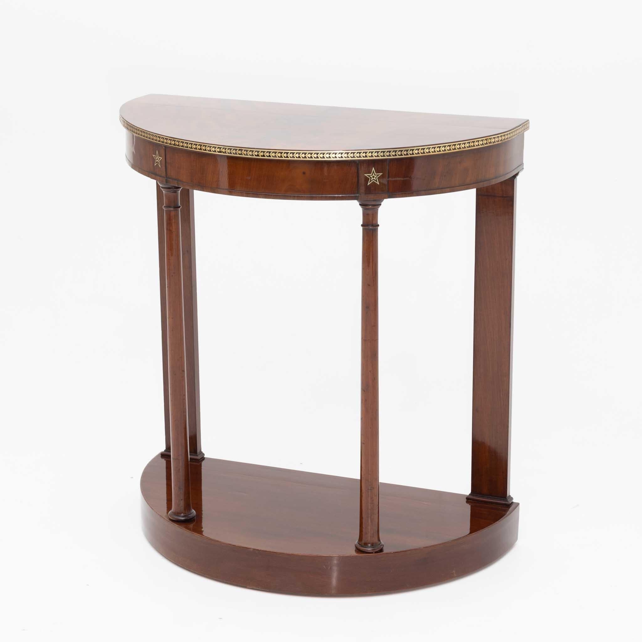 Demi Lune Console, Baltic States, early 19th Century 1