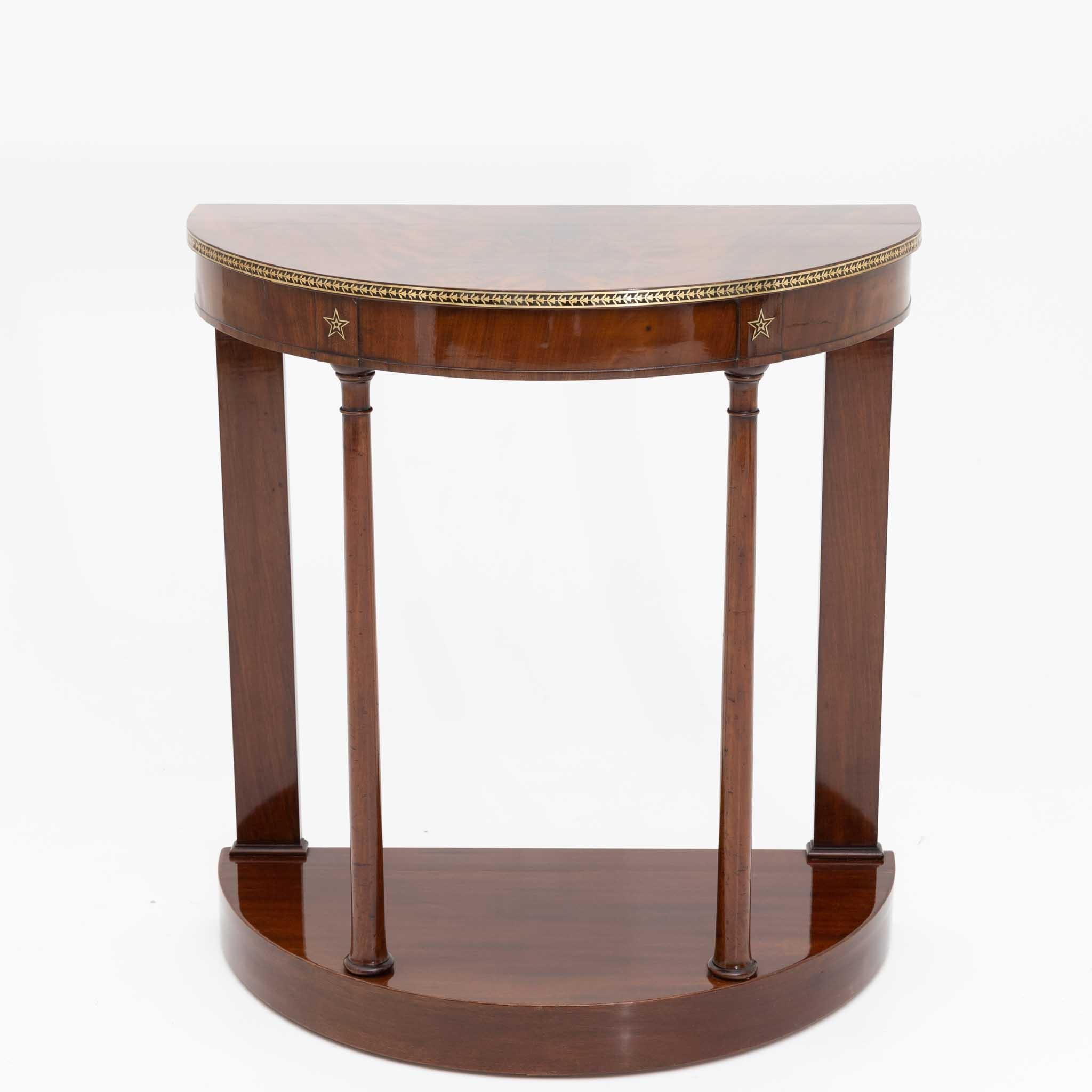Demi Lune Console, Baltic States, early 19th Century 2