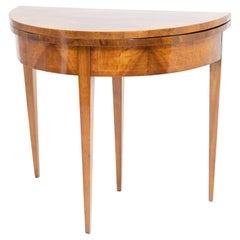 Demi Lune Console Table, Germany, Early 19th Century