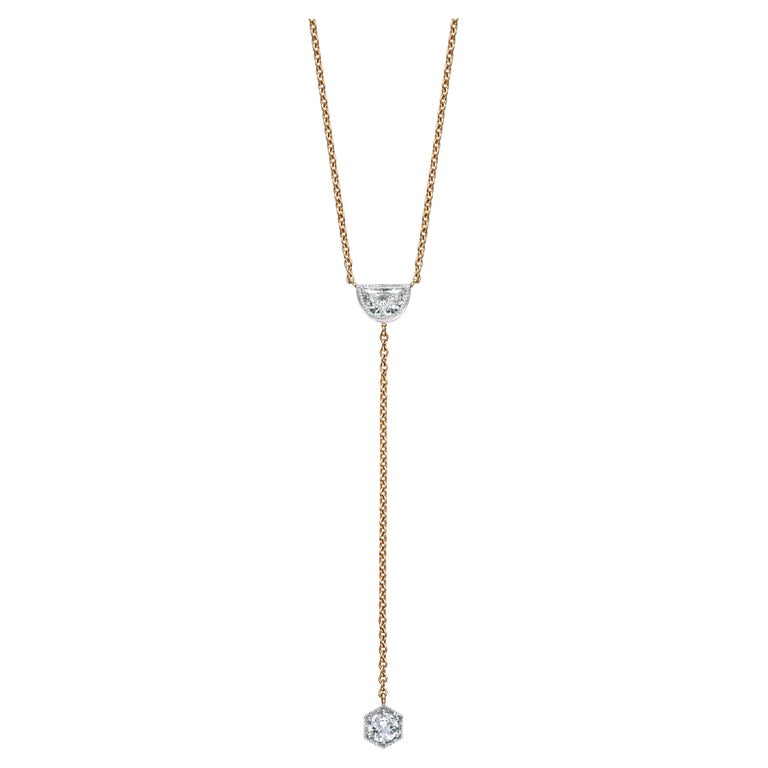 Art Deco Diamond Necklace Set - 945 For Sale on 1stDibs