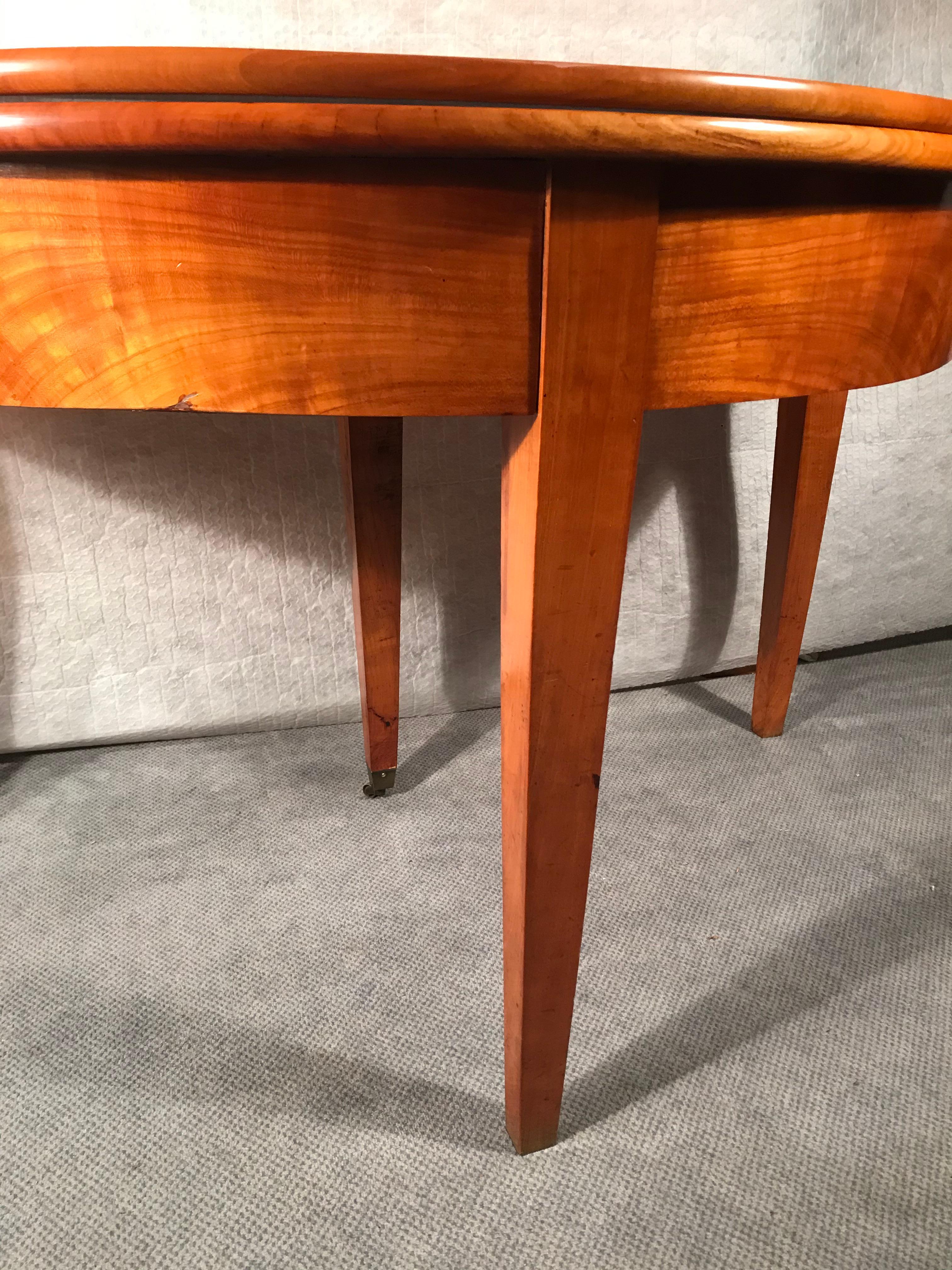 Biedermeier Demi Lune Table, South German, 1820