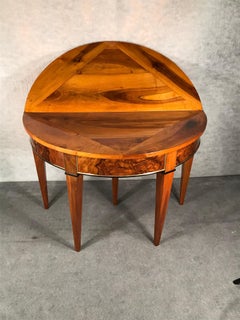 Demilune Table, South West Germany 1810, Walnut