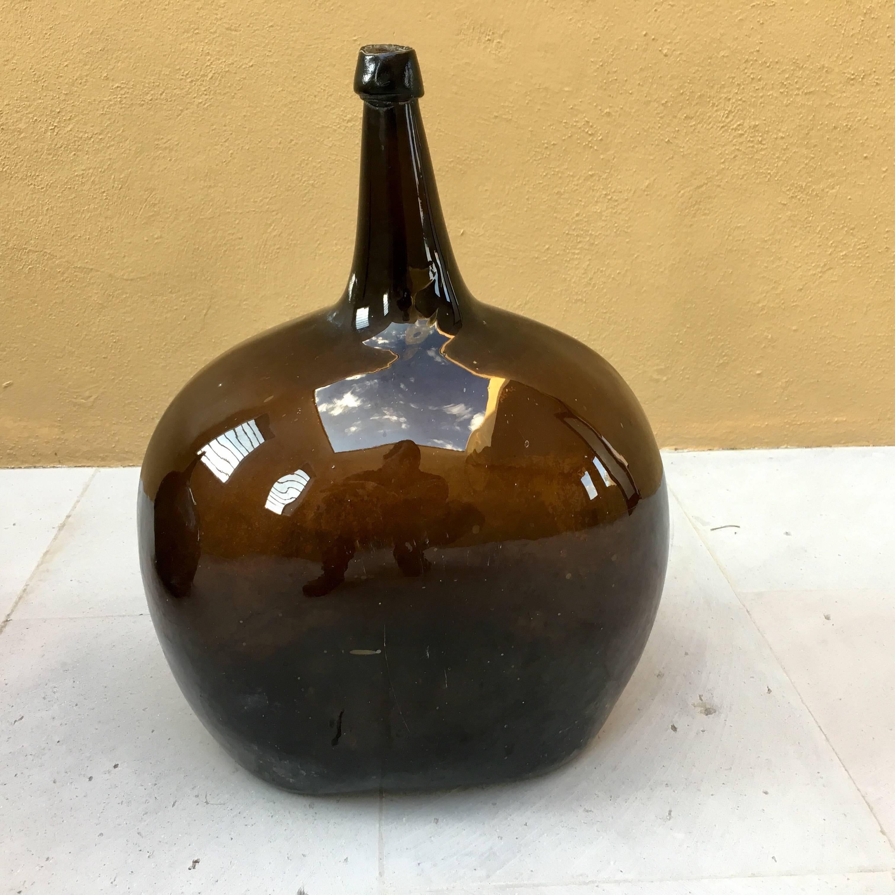 brown demijohn