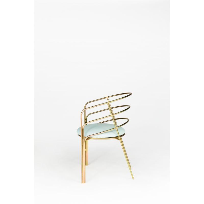Modern Demille Dining Chair by Laun For Sale