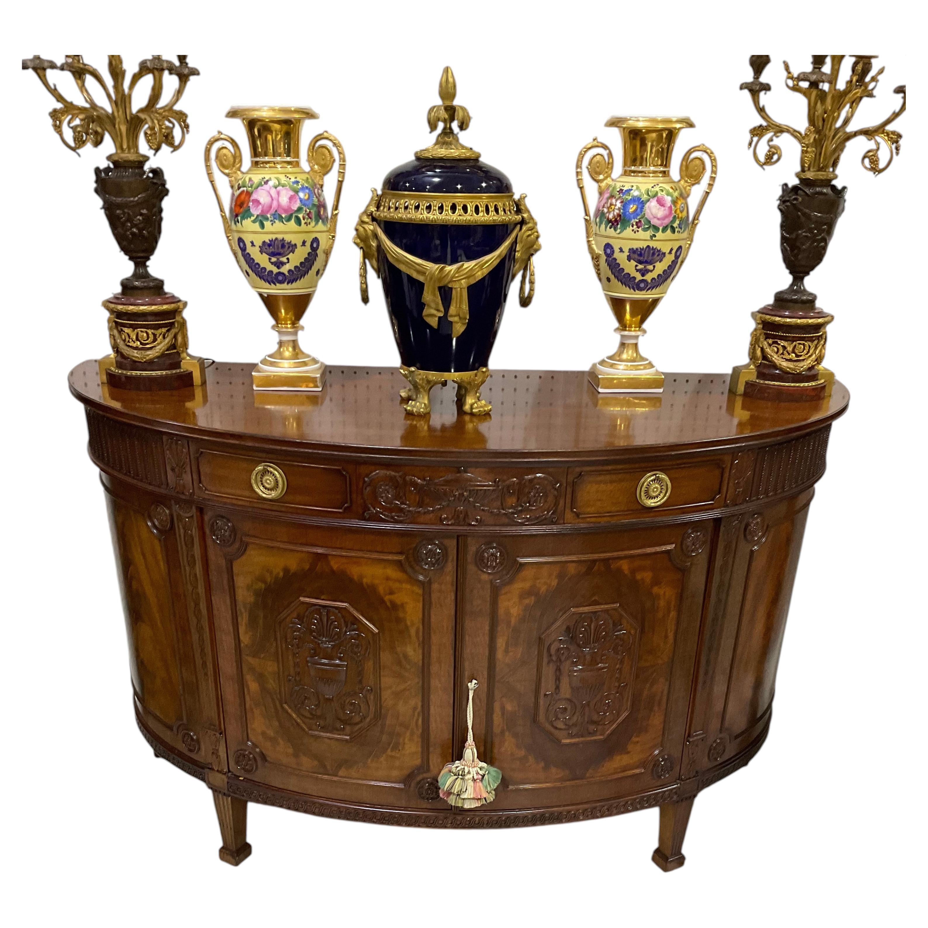 Demilune cabinet For Sale