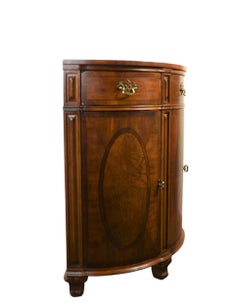 Demilune Console Cabinet