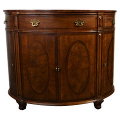 Demilune Console Cabinet