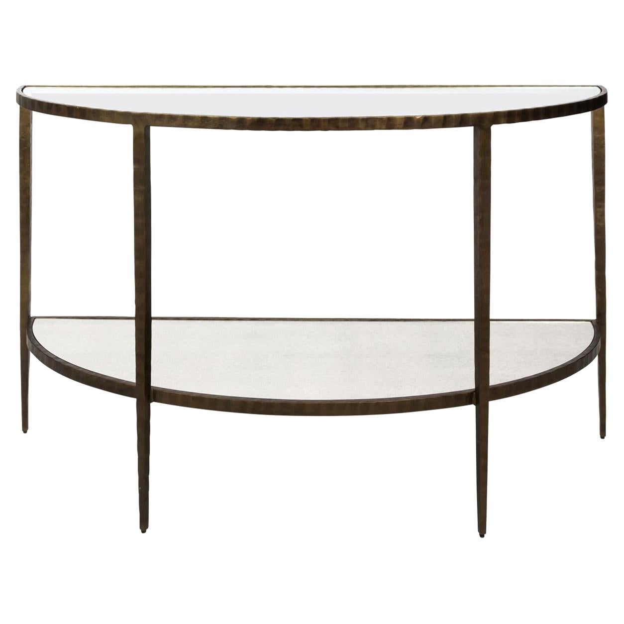 Demilune Console