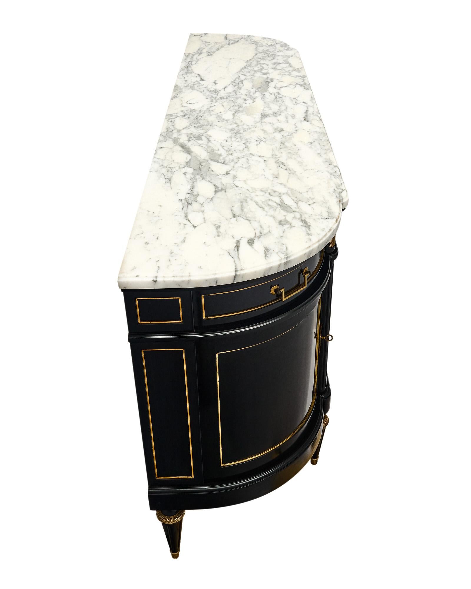 Demilune Louis XVI Style Grande Buffet 2