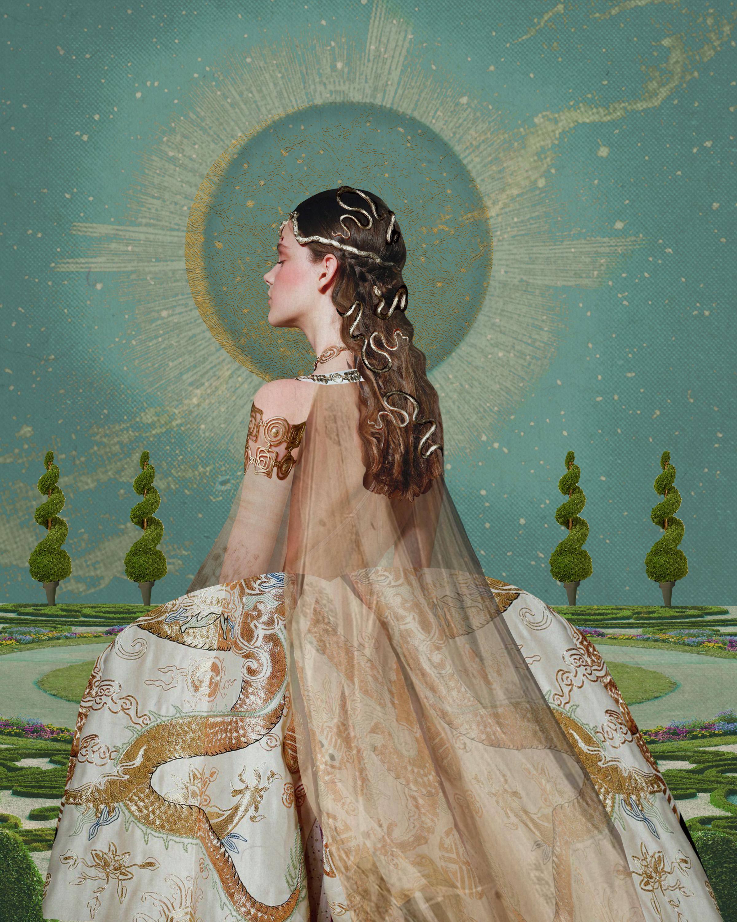 Portrait Print de Deming King Harriman - Homenaje al diseñador: Colección Primavera 2016 de Valentino