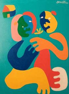 Demit Omphroy - Primer Amor, Pintura 2022