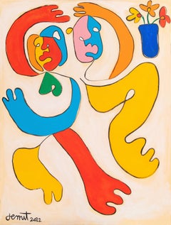 Demit Omphroy - Conversation, Painting 2022