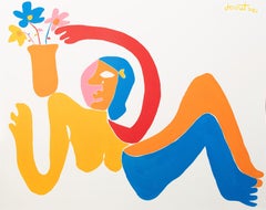 Demit Omphroy - Natura morta, Pittura 2021