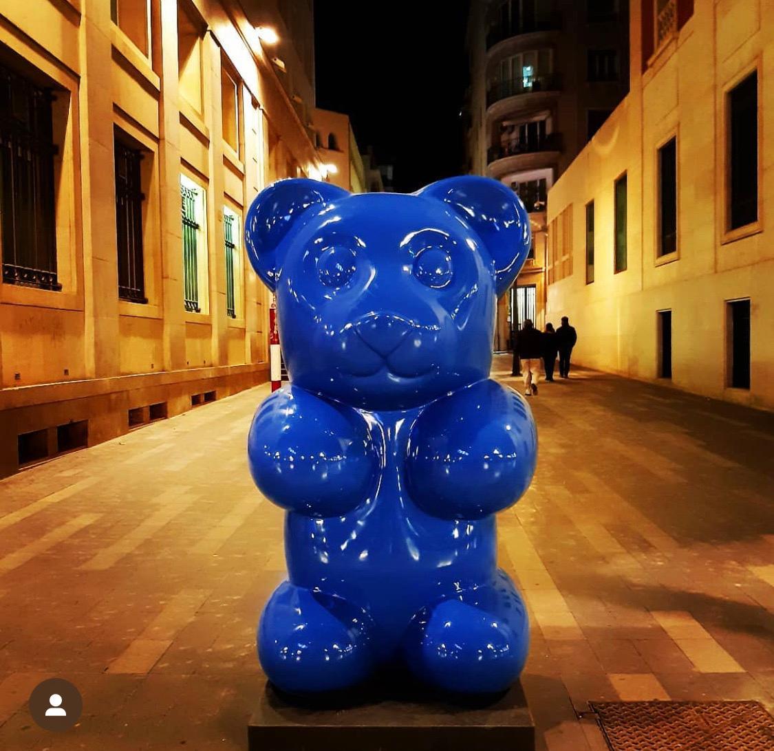 gummy bear art sculpture