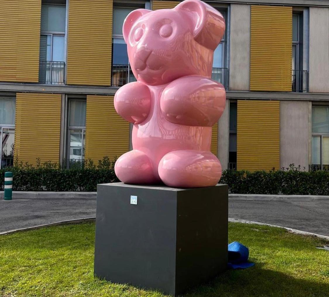 giant gummy bear sculpture