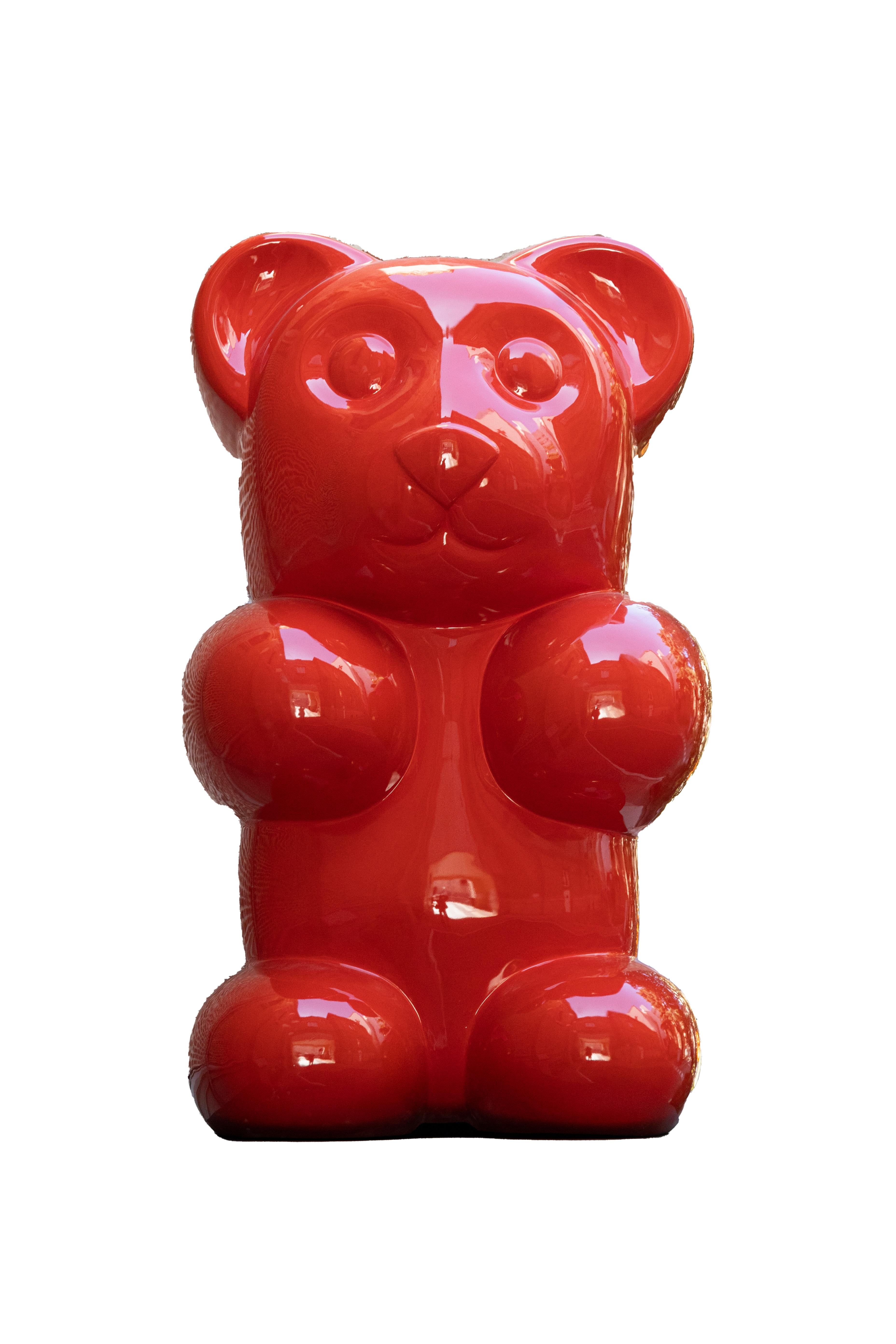Artistics Contemporary Demo Sculpture Gummy Bear, Red 2023 en vente 1