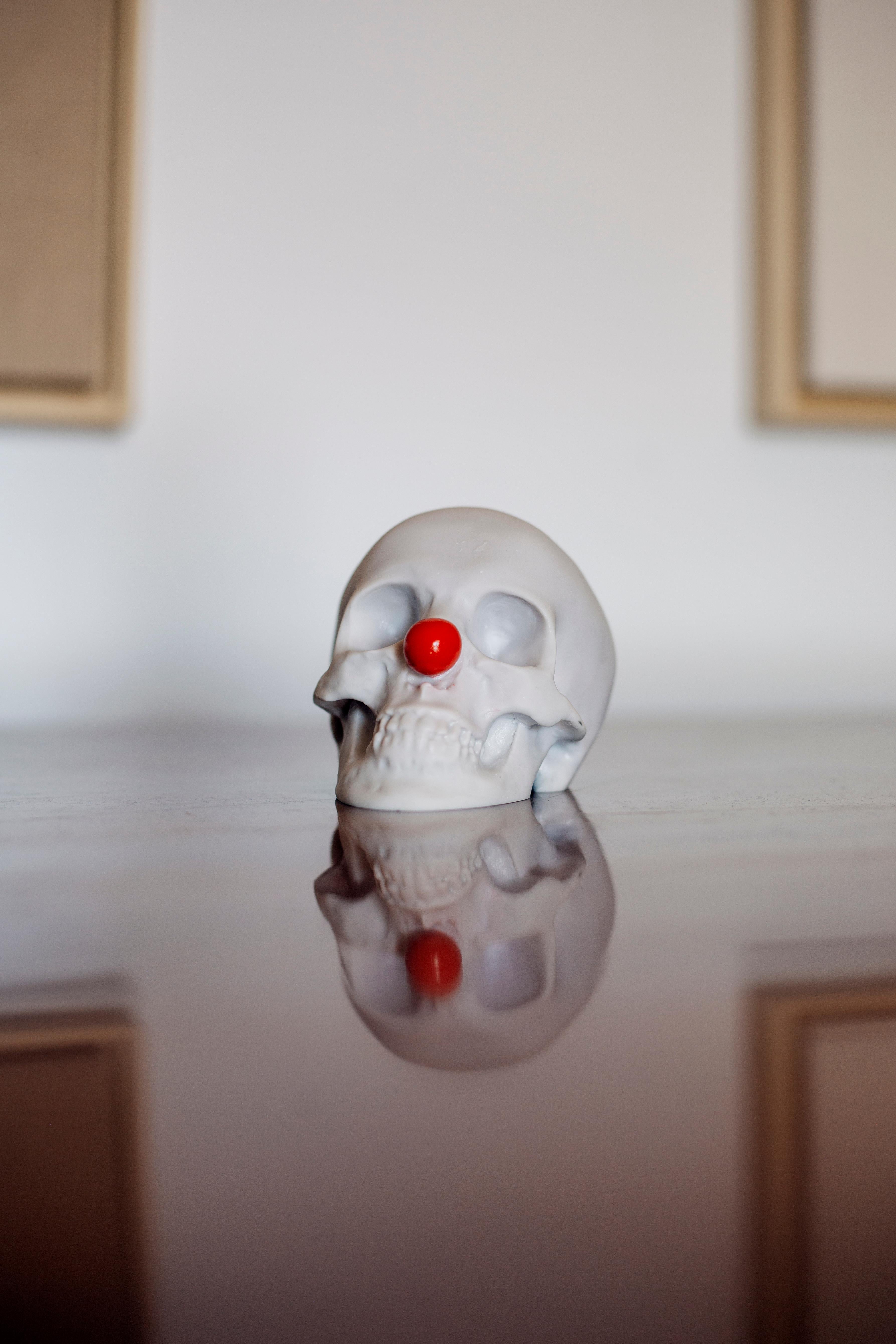 Demo Figurative Sculpture - Skull Clown 