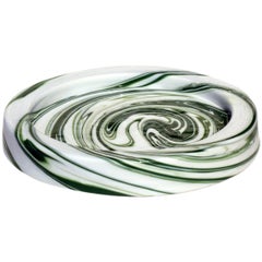 "Demodè" by Sergio Asti for Venini 1960s Italian Design Murano Glass Ashtray