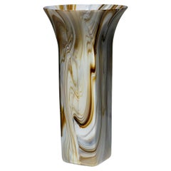Vase "Démodé" en verre de Murano par Sergio Asti pour Venini, Italie, années 1960