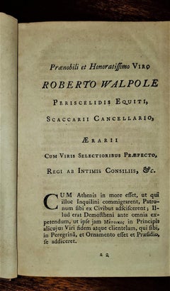 Demosthenis Selectae Orationes by Richard Mounteney 1791 7th Edition