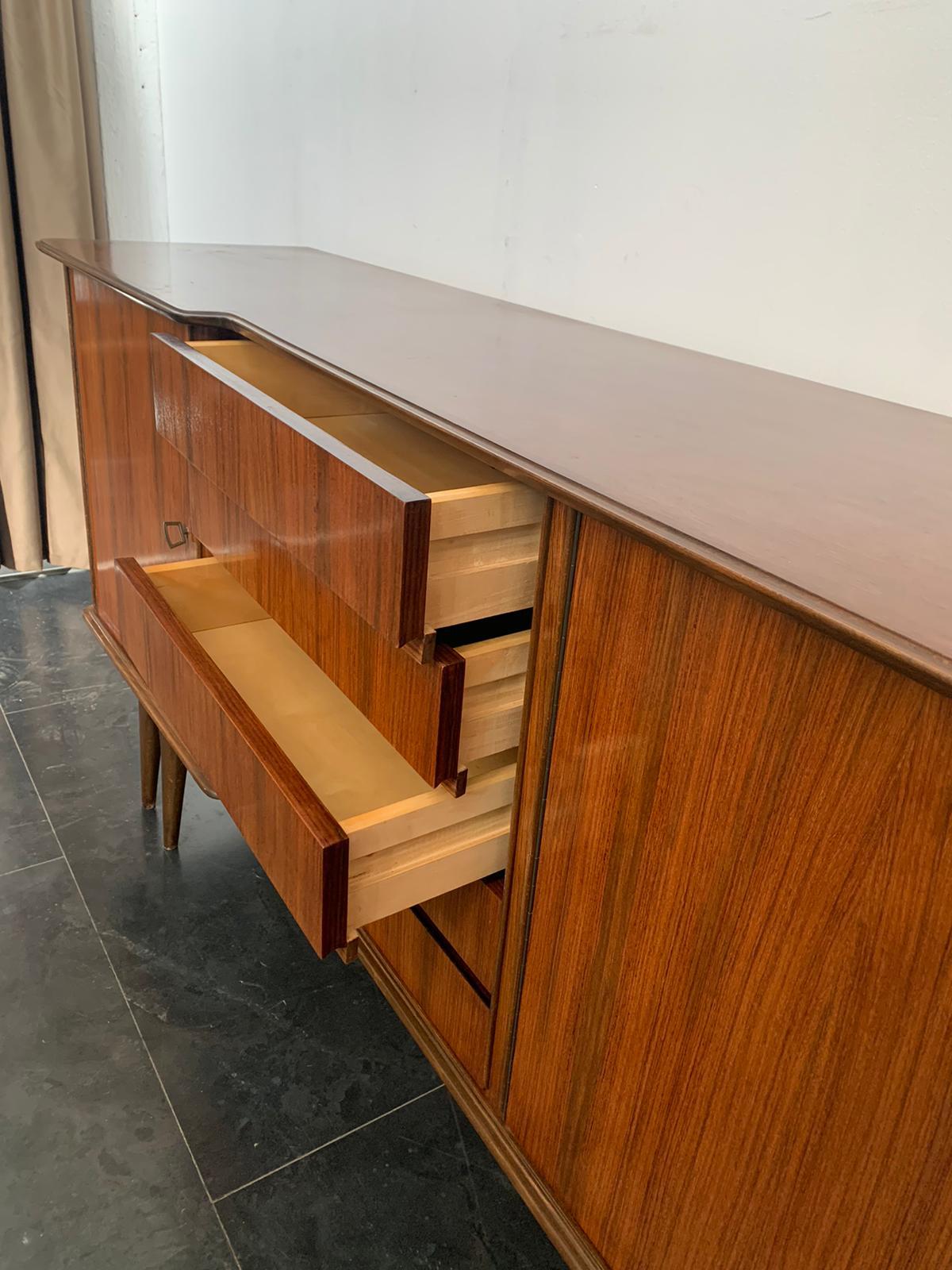 Mid-20th Century Demountable Rosewood Sideboard, 1960s For Sale