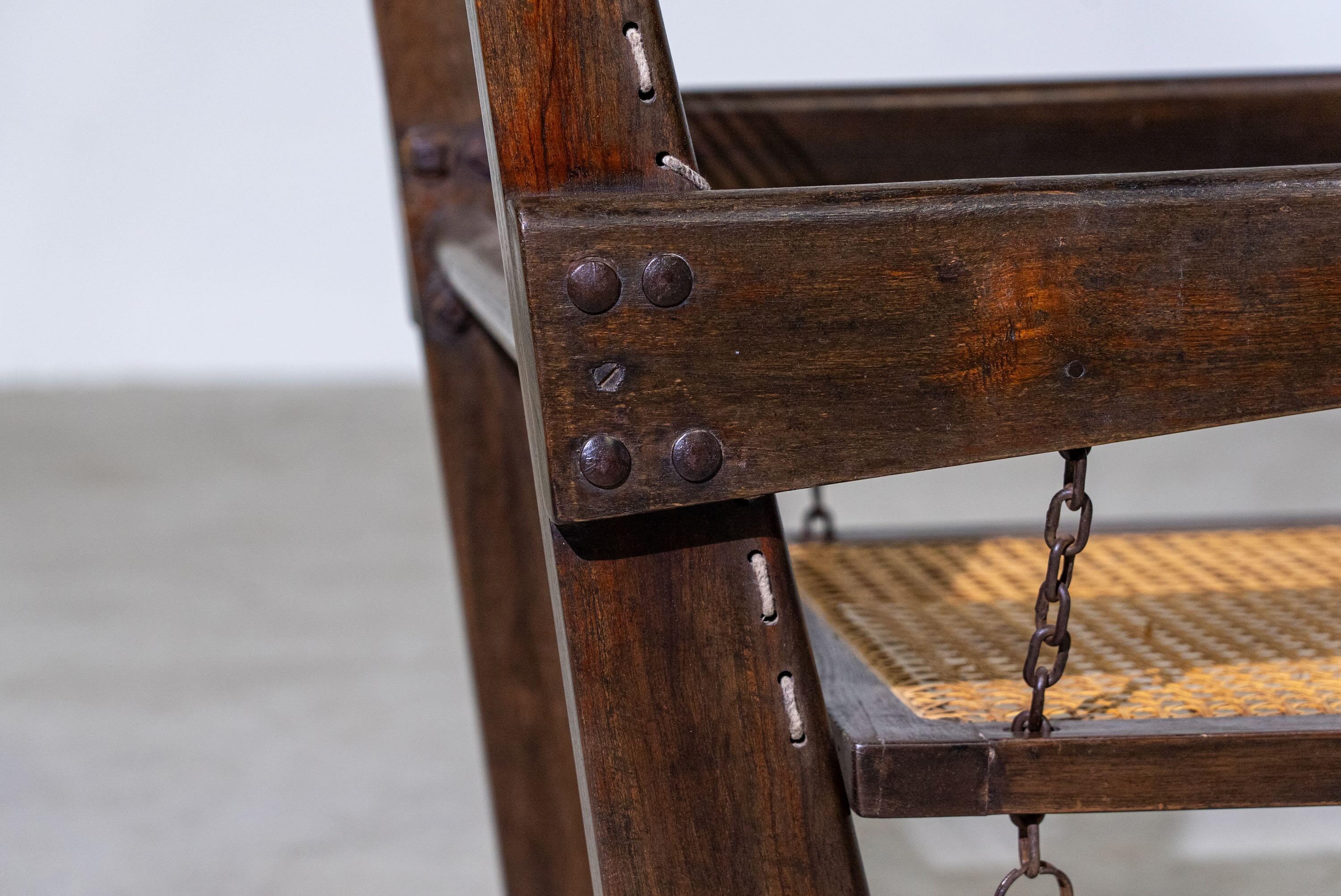 Silla desmontable Take Down de Pierre Jeanneret, ca.1953-54 siglo XX en venta