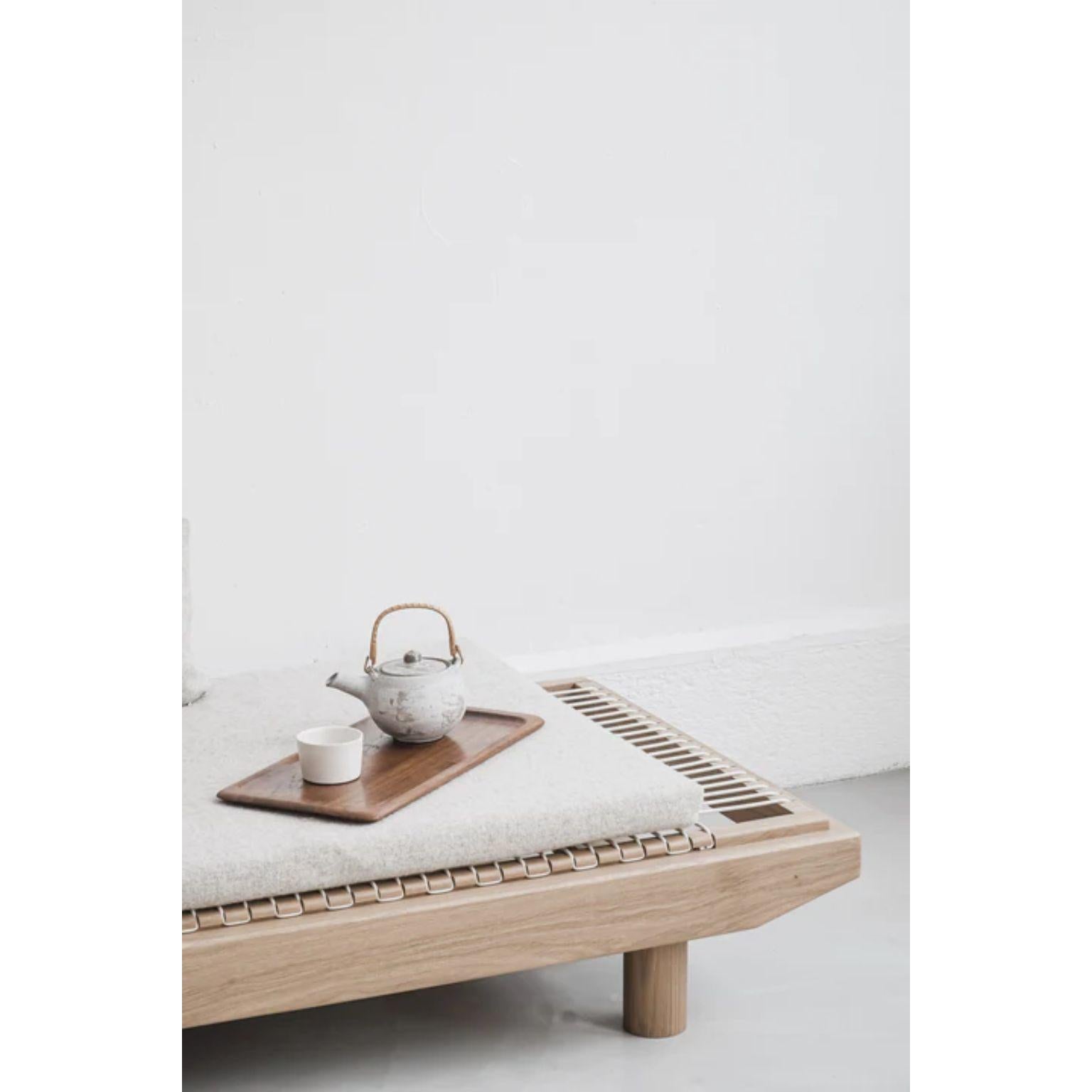 Other Dena Wool Greige Daybed by La Lune For Sale