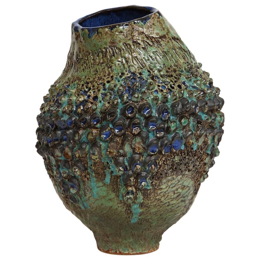 Dena Zemsky Studio-Made, Bulbous Form Vase