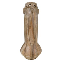 Denbac, Jugendstilvase aus Sandstein, um 1900