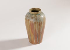 Denbac - Denert & Balichon, Vase à glaçure brune, France, début du 20e siècle