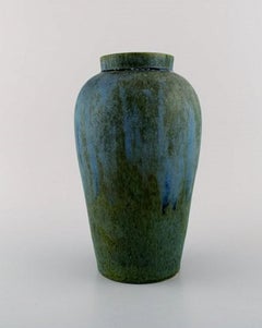 Denbac:: France:: Vase en céramique émaillée:: années 1940