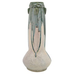 Denbac French Art Deco Stoneware Pine Cone Vase, 1920