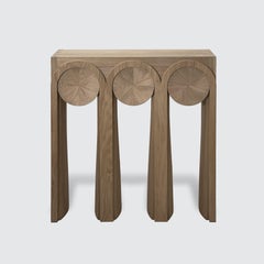 DENDERAH Solid oak console by Antoine Vignault, 2022