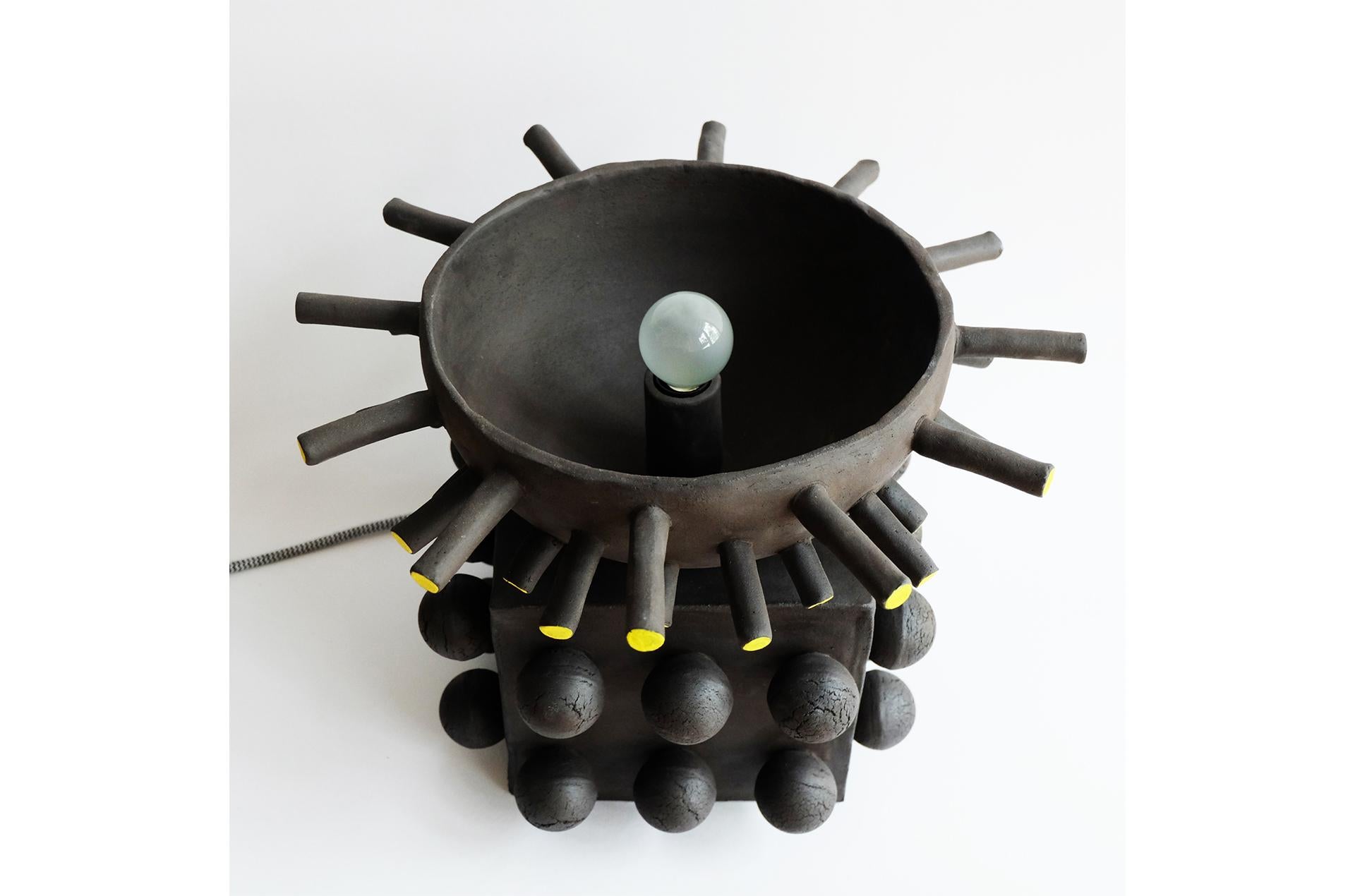 Modern Dendri Ceramic Table Lamp by IAAI Studio For Sale